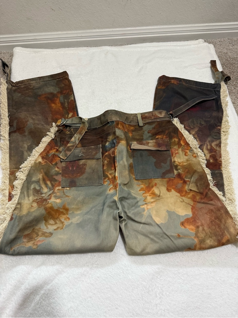 Maniere De Voir Art Cargo Pant Renaissance Tapestry - Picture 4 of 8